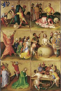 Martyrdom of the Twelve Apostles (Altarpiece for the Church of the Holy Apostles in Cologne, left wing)