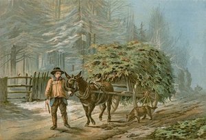 The Holly Cart — Edward Duncan