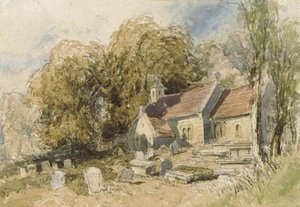 Bettws-y-coed Church, North Wales — David Cox