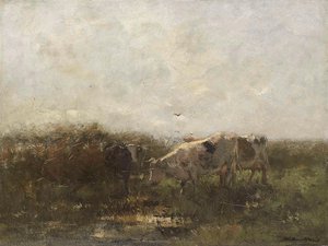 Koeien, Willem Maris, 1880 - 1904 — Willem Maris