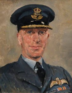 Portrait Of An Unidentified Group Captain — Thomas Cantrell Dugdale