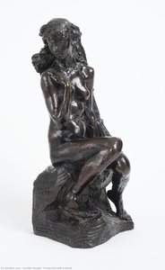Young Girl With A Sheaf — Camille Claudel, Romantic Realism