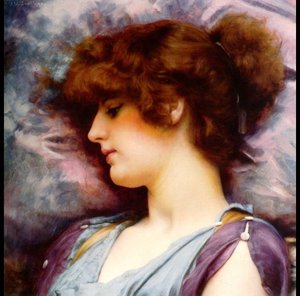 Far Away Thoughts — R.b.a John William Godward