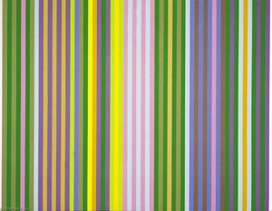 Zebra, From The Portfolio Series Ii — Gene Davis