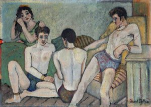 Circus Acrobats — Gerard Dillon
