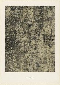 Earth Spirit (esprit De Terre) From The Portfolio The Land Surveyor (l'arpenteur) From Phenomena (les Phénomènes) — Jean Philippe Arthur Dubuffet