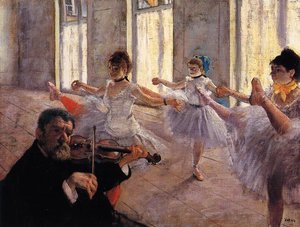 Rehearsal — Edgar Degas