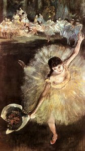 Dancer With Bouquet, C. — Edgar Degas