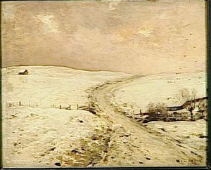 Paysage De Neige — Jean Charles Cazin