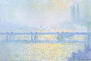 Puente De Charing Cross, Londres — Claude Monet