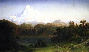 Mount Hood, Oregon — Albert Bierstadt