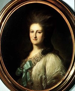 Portrait Of V. Novosilcheva, — Fyodor Stepanovich Rokotov