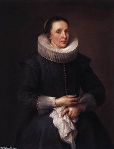 Portrait Of A Woman — Sir Anthony Van Dyck