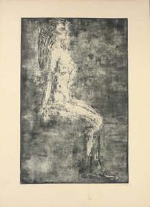 Sitting Nude — Emile Nolde