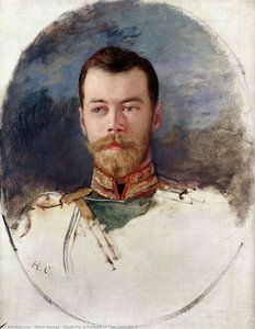 Study For A Portrait Of Tsar Nicholas Ii — Henri Gervex