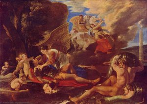 Rinaldo And Armida — Nicolas Poussin