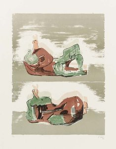 Two Reclining Figures 8 — Henry Moore
