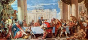 St Magdalen Anointing Feet Of Christ — Sebastiano Ricci