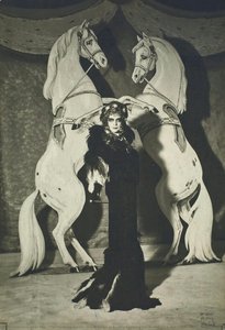 The Marquise Casati, “the Empress Of Austria Ramping Her Horses Flick And Flock”, At The Ball Of The Famous Paintings, Hosted By The Count Étienne De Beaumont, In Paris. — Man Ray, Surrealism