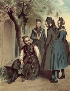 German Costume Grossherzogthum Hessen
