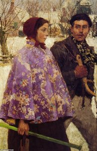 The Skaters — Julius Garibaldi Melchers