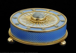 Karl Fabergé Klingelknopf — Karl Fabergé Werkstatt