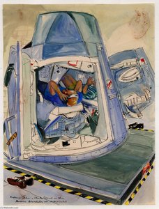 Gordon And Conrad In Gemini Simulator — Chrystal Jackson