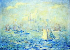 Entering New York Harbor — Theodore Earl Butler