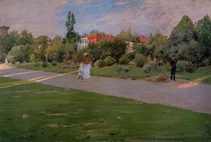 Prospect Park, Brooklyn — William Merritt Chase, Impressionism
