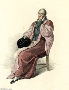 Portrait Of Christopher Pegge — Thomas Uwins