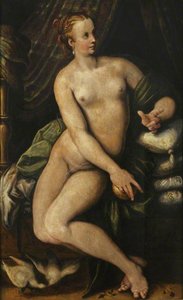 Venus Seated — Niccolo Dell' Abate