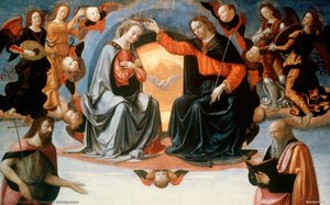 The Coronation Of The Virgin — Domenico Ghirlandaio