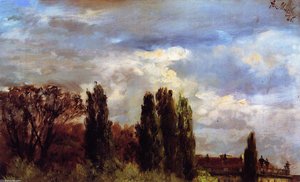 View Over Prince Albert's Palace Park — Adolph Von Menzel