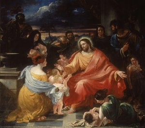 Christ Blessing The Little Children — Benjamin Robert Haydon