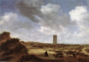 View Of Egmond Aan Zee — Jacob Salomonsz Ruysdael