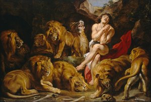 Daniel In The Lions' Den — Peter Paul Rubens