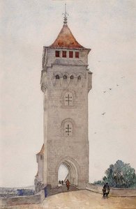 Pont Valentre, Cahors — Cass Gilbert
