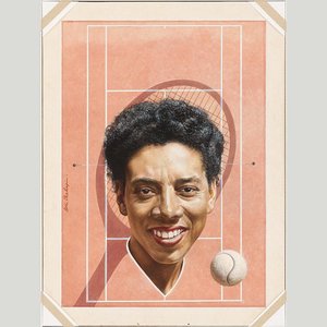 Althea Gibson — Boris Chaliapin