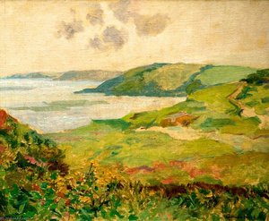 Manorbier Bay — Eustace P. E Nash, Impressionism