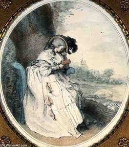 Society In Solitude — John Raphael Smith