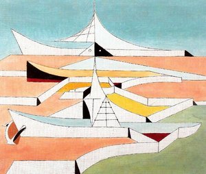 Untitled (le Bateau) — Oscar Dominguez