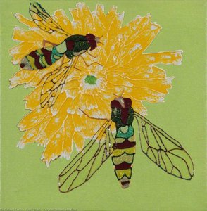 Chrysanthemum And Bees — Raqib Shaw