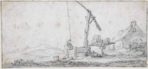A Farmhouse With A Pump — Jan Josephszoon Van Goyen