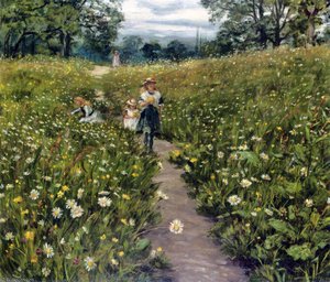 Gathering Wild Flowers — Philip Richard Morris