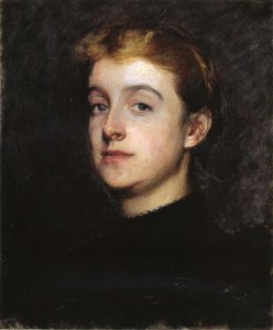 Portrait Sketch Of Eleanor Hardy Bunker — Dennis Miller Bunker