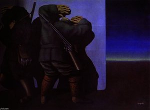 Les Chasseurs De La Nuit — René Magritte, Surrealism