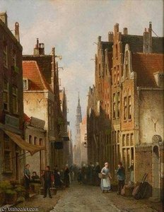 Dutch Street Scene