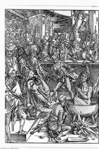 Das Martyrium Des Heiligen Johannes — Albrecht Dürer, Nordische Renaissance