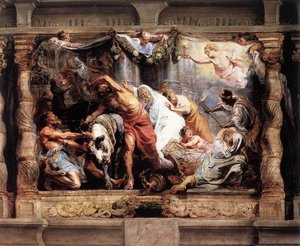 Der Sieg Der Eucharistie-wahrheit Über Häresie — Peter Paul Rubens