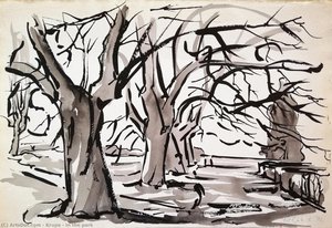 In The Park — Alfred Freddy Krupa, Suiboku Ga